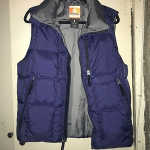 BURTON lava Women Snow Winter Puffy Quilted Vest